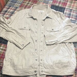 Evereve Level 99 Women's Light Gray Utility Jacket